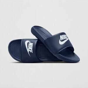 Nike Unisex Adult Victori One Sandal, Midnight Navy/White, Men's Size 8